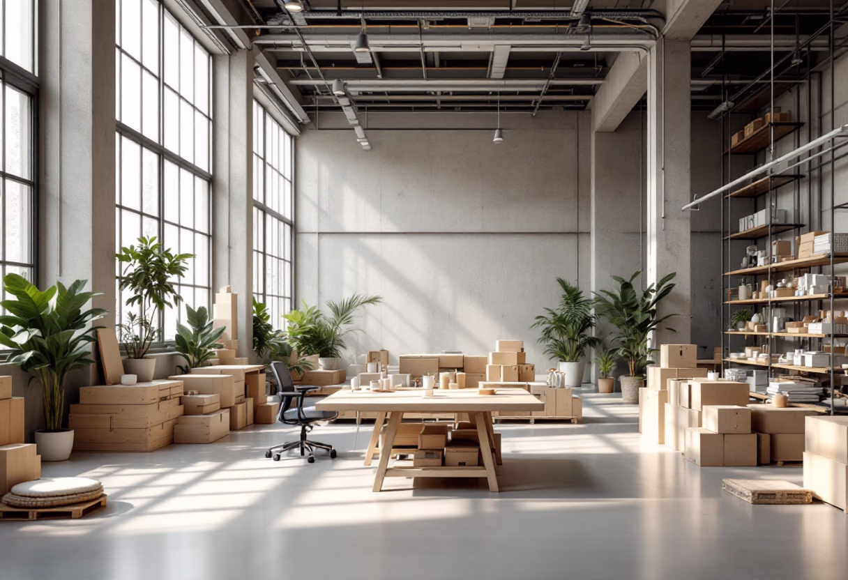 [background image] image of workspace (for a manufacturing plant)