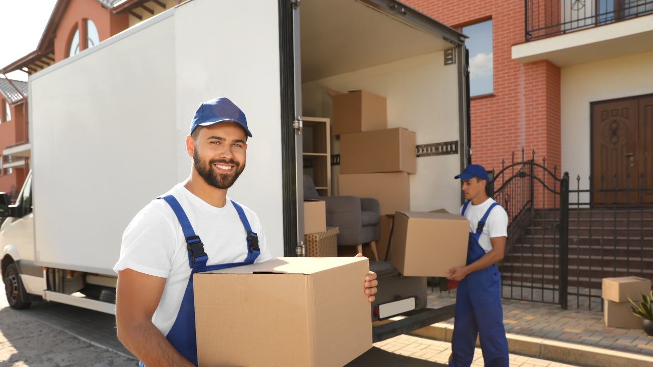 image of movers handling furniture